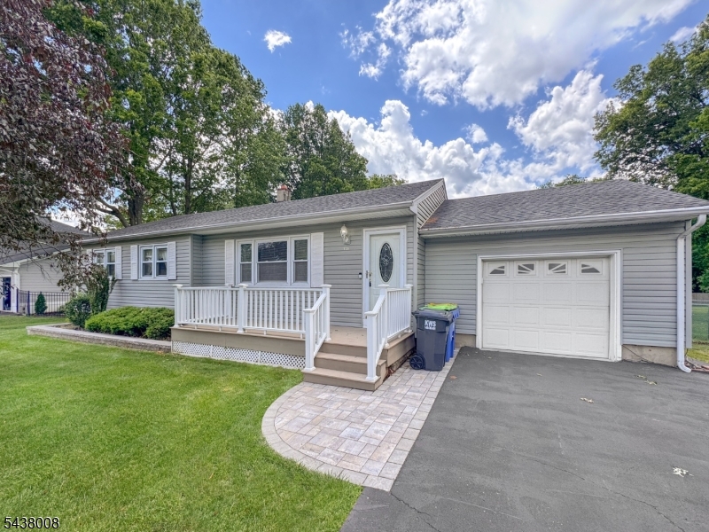 Welcome to this beautifully renovated 1960s ranch nestled on a quiet street in the highly desirable Bradley Gardens section of Bridgewater. Situated on a rare double lot, this move-in-ready home combines classic charm with extensive modern updates. Enjoy the convenience of being within walking distance to Bradley Gardens Elementary School and Duke Island Park, offering easy access to recreation, walking trails, and outdoor activities. Recent improvements include a new roof, energy-efficient windows, professional landscaping, and attractive hardscaping that enhance the home's curb appeal. A raised walk-out deck overlooks the expansive backyard, providing the perfect setting for relaxing, entertaining, or enjoying the peaceful surroundings. The fully fenced property features a freshly paved driveway, a double gate for easy access, and an additional single gate entry. A standout feature is the large detached climate-controlled garage, complete with two over sized bay doors, exceptional cleanliness, and meticulous maintenance ideal for car enthusiasts, hobbyists, contractors, or additional workspace needs. Inside, you'll find three comfortable bedrooms, a beautifully renovated bathroom, and a spacious kitchen designed for both everyday living and entertaining. Thoughtfully updated throughout, this home offers the perfect blend of comfort, functionality, and location.