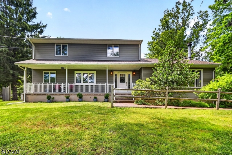 Welcome to this spacious and inviting Center Hall Colonial, perfectly situated on serene & picturesque 2.2 acre property. Designed for comfortable living and entertaining,the open flr plan features an updated eat-in kitchen that flows seamlessly into the family room, private office &formal dining room. The main level also offers a formal living room w/vaulted ceilings &skylight, powder room &convenient mudroom/laundry room. Upstairs,you will find three generously sized b/rs w/ensuite primary bathroom &spacious,updated main bathroom. Enjoy peaceful views of the bucolic setting from the oversized deck,creating an ideal indoor-outdoor lifestyle. The expansive deck overlooks a beautiful in-ground pool, providing the perfect space for relaxation, recreation and entertaining. A rare opportunity to enjoy privacy, space, &modern conveniences in a tranquil setting. Complementing the home's inviting living spaces are numerous premium upgrades, including new roof (2025), new front door with side panels (2026), front/back railings,newer skylight (2023), a whole-house GENERAC generator for year-round comfort and reliability, &220 electric. A standout feature is the oversized finished & insulated shed(2024),offering exceptional versatility as a private home office, artist's studio, fitness room, workshop, or recreation space. These thoughtful enhancements add tremendous value & functionality to this beautifully maintained property. Close to major highways,shopping,outdoor activities &more!