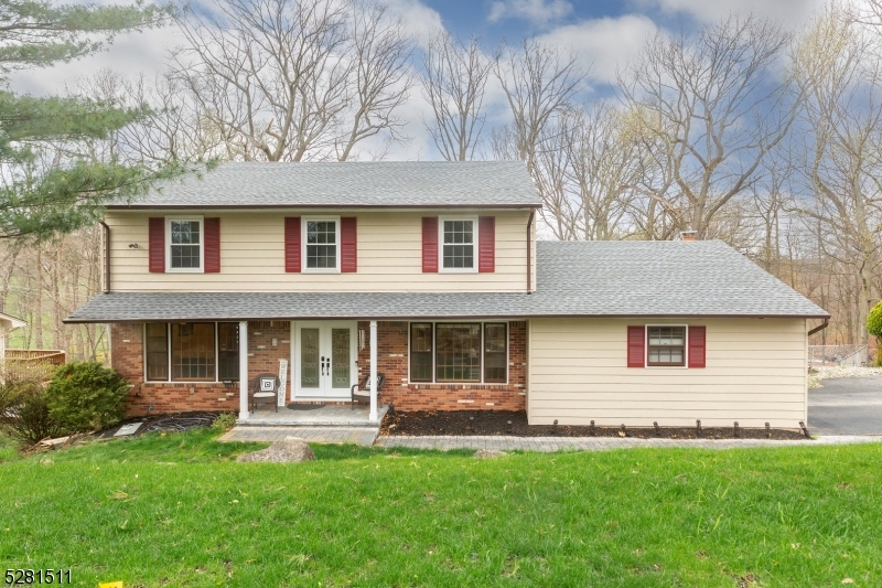 Welcome to 1 of the most sought out neighborhoods in Parsippany-Troy Hills where the perfect balance of quiet & convenience awaits! Envision yourself coming home to this one-of-a-kind, spacious 4 bedroom, 2.5 bath Colonial w/a JAW-DROPPING view of the Mount Tabor Country Club Golf Course! Enjoy several different beautiful vantage points of the vast Mt. Tabor Golf course from the serene and idyllic leveled fenced-in backyard. Endless nights of relaxation & entertainment await on the expansive 2-tier wood deck w/paver patio below Enter into a spacious bright & airy foyer w/added light from the sunlight beaming through the windows in the Living Rm on the left & the Formal Dining Rm on the right. Open floor plan flows seamlessly from the Dining Rm into the Kitchen & into the Family Rm. Upgraded Kitchen w/amenities galore including a center Kitchen Island w/Granite Countertop, drawers & Cabinet  w/built-in Microwave Oven. Stainless Steel appliances coupled w/loads of upgrades leave this Kitchen nothing short of perfection. As you walk up the wide staircase to the 2nd floor, you will find 4 spacious bedrooms and 2 full bathrooms. Full finished basement w/17 recessed ceiling lights and wood-like laminate flooring. 2-yr old roof, EV charger outside garage, underground lawn irrigation system; the list is endless! This ideal location makes mornings a breeze if you commute Routes 287, 80 & 46 all just minutes away.  This home truly encapsulates elegant living w/peace, privacy & beauty!