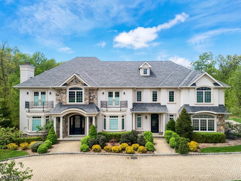 Welcome to Bel Air Woods! Magnificent Custom Colonial Home. Over 9500 ft.  of finished living space incl attic & walkout lower level. Heating & cooling on all levels. This home has 6 beds, 6.3 baths. 2-story grand foyer, 2-story great room w/ coffered ceiling. Gleaming hardwood flrs. Gourmet chefs kitchen w/ top-of-the-line appliances incl Miele freezer & ref, custom Viking commercial range, Carrera marble countertops & butcher block center island. 10  to over 20  ceiling heights, 8  solid core doors, full walk-in pantry. 1st floor full inlaw/guest room. 2nd flr has 4 oversized bedrooms. Master bdrm incl private sitting room w/ fireplace & Juliet balcony  Oversized walk-in closets plus additional full room closet w/ bath. Walk-up attic. Full finished lower level. Level flat property. This home is a must-see!!