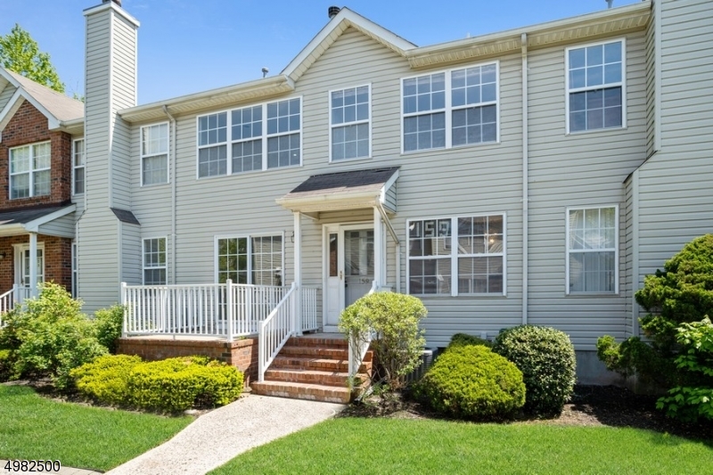 A commuter's dream! Spacious two-story townhouse with 2 bedrooms and 2.1 baths in the sought-after Maple Grove community in Piscataway. Enjoy luxurious living space  with access to the swimming pool, tennis courts and playground all conveniently located near major highways, parks, shopping and train. Plenty of natural light and gleaming floors, this open floor plan features a large, sunny living room with gorgeous marble and wood mantel fireplace, formal dining room perfect for entertaining, powder room, full size washer/dryer, and spacious eat-in kitchen with center island and ample cabinets and counter space. The second floor includes two large bedrooms, each with a walk- in closet and updated private bath, while the full basement offers plenty of extra storage and potential to be finished.