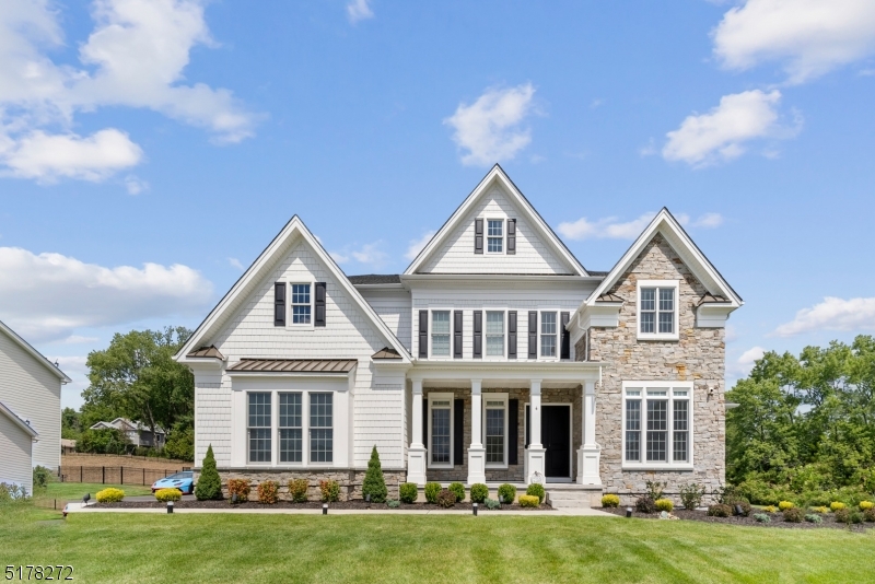 Stunning Custom built Newer construction located in one of the most desirable areas of Franklin Lakes NJ. First floor consists of a stunning two story entry foyer, open floor plan, an amazing gourmet kitchen with an oversized island, commercial grade appliances by Miele, Walk in Pantry and Breakfast area. Huge Family room with electric fireplace, Living room, Conservatory, Office & half bath.   Second floor consists of  4 Bedrooms with 4 Walk-in closets, 4 full bathrooms, Laundry room, many closets for storage. Beautiful hardwood floors throughout. Finished basement with a ton of extra storage! Utility rooms. Outside there is a large patio for entertaining, beautiful backyard, attached 3 car garage & more!