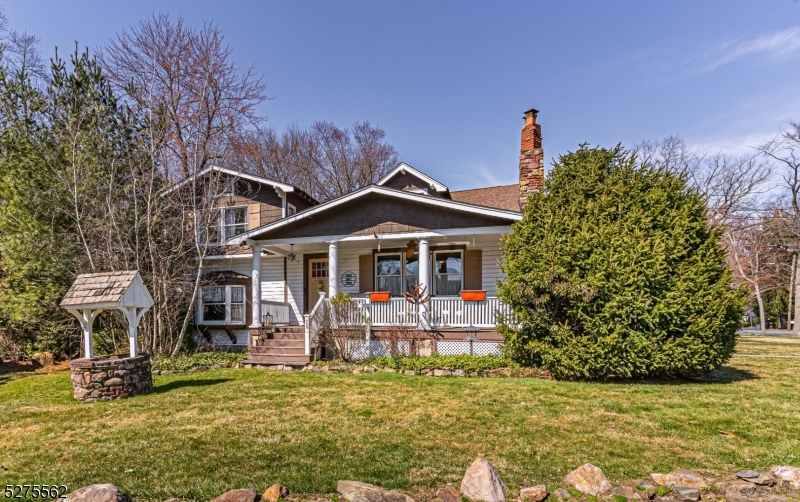 Old World Charm Lakestyle Home in Desirable Indian Lake. Quietly Elegant w/myriad of charming features, doors, beams, wide HW floors, shiplap, decorative antique stained glass, light fixtures, that all lend a touch of authenticity to this Indian Lake classic. Wood tones, bright natural finishes & hushed paint tones create an element of serenity. Exceptional living & entertaining space between the formal living room, family room & large eat in kitchen w/high ceilings, an abundance of natural light & access to deck. Stunning wood burning fireplace. Cozy pockets of snuggle space throughout. Bedrooms on every level offer versatility. Two updated full baths. Park like, private paver patio with outdoor prep area, granite countertops & fireplace. Large shed with loft storage. Corner property, gorgeous front lawn, lemonade front porch, perennials & mature trees. Unique Lake Style Dream Home in a wonderful neighborhood! Located only a few minutes drive to Downtown Denville, NYC Midtown Direct train/bus & easy access to Rt 80, 10, 46, 287. Great school systems. Located in the heart of Indian Lake which offers (with membership) 3 beaches, clubhouse, bar & year-round activities for all ages. Motor boats allowed! Hurry! *Property record card states 3 bdrms