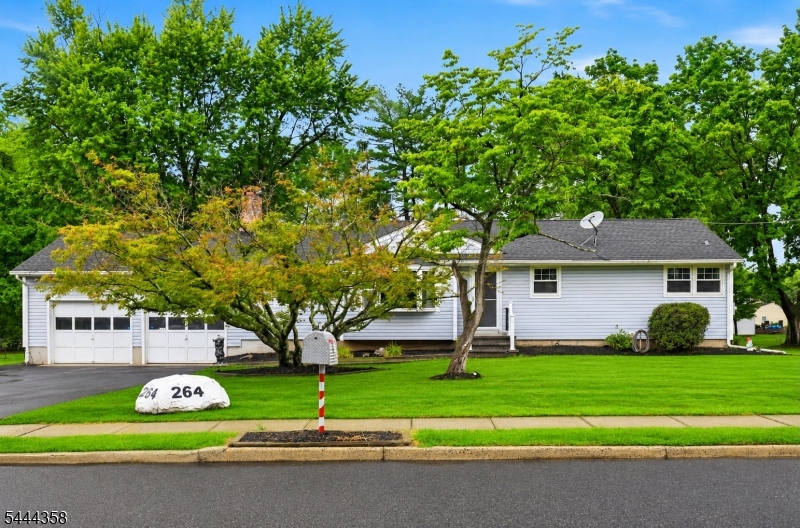 Welcome to this well-maintained ranch home that has had only two Owners. From the moment you step inside this freshly painted home, you'll be welcomed by a spacious living room. The EIK is centrally located, providing easy access to all the main living areas. Just off the kitchen is a generous bonus room with a cozy fireplace that offers endless possibilities, it can serve as a formal DR or FR making it ideal for entertaining or everyday living. The bedroom wing offers comfortable, private accommodations with HW floors continuing throughout, along with a full bathroom conveniently located nearby. The partially finished basement provides even more living space and is ready for your personal touch. It features a large recreation area, along with additional rooms that are perfect for a home office, gym, or extra storage. Step outside to your own private backyard retreat. This spectacular outdoor space is designed for both relaxation and entertaining. Enjoy the in-ground swimming pool, unwind in the hot tub, or host friends on the expansive deck or patio. With plenty of room to play, garden, or simply enjoy the peaceful surroundings. The fireplace, hot tub, sheds and in-ground pool are being conveyed in as-is condition. The seller is not aware of any issues and no repairs or credits will be provided.  HIGHEST & BEST OFFERS DUE TUESDAY AT 5:00 PM.
