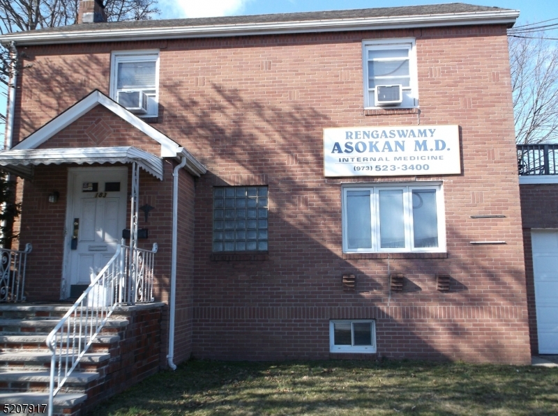 Mixed use 2 story building. First floor office space is vacant. Six rooms on main level with half bath, full basement partially finished with half bath. Second floor has a tenant, one Bedroom, EIK, Living room, Full Bath, Hardwood Floors, Attic for storage. Lease that expires 01/31/2027. Rent $1800.00 plus tenant pays for the garage $180.00. Tenant pays for cable , all other utilties are included. Corner lot with fenced in yard. Local to Schools and Rt 80.