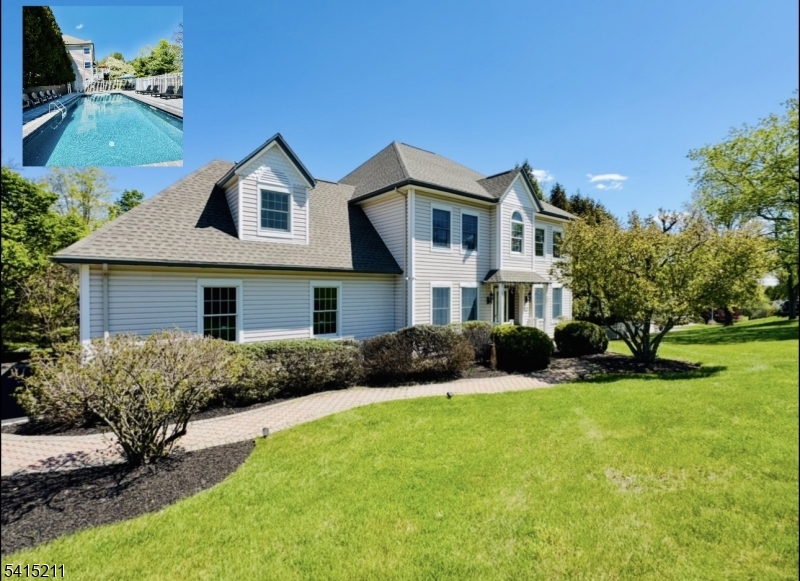 MINI ESTATE VIBES!!! WATER VIEW!!! ROOM TO ROAM! IN-LAW SUITE POTENTIAL! METICULOUSLY MAINTAINED & UPDATED 4BD + OFFICE, 3.5BTH, SPACIOUS, CUSTOM, CENTER HALL COLONIAL NESTLED IN ONE OF WANTAGE'S MOST COVETED NEIGHBORHOODS! PARK-LIKE GROUNDS! STEP INSIDE TO NEW LUXURY VINYL PLANK FLOORING THROUGHOUT! CUSTOM BUILT-INS IN THE DEN! ENJOY YOUR 2 NEW CAC UNITS ALL SUMMER LONG! ATTENTION RV & BOAT ENTHUSIASTS: OVERSIZED GARAGE DOORS TO HOUSE ALL YOUR TOYS! STAYCATION ALL SUMMER IN YOUR IN-GROUND POOL WITH NEW LINER, NEW PAVER PATIO SURROUND & NEW COVER ALONGSIDE YOUR OUTDOOR KITCHEN! EXPANSIVE TREX DECK & PATIO!  4 LEVELS OF LIVING SPACE! NEW WATER SOFTENER, NEW ROOF! NEW DRIVEWAY! NEW FURNACE! HIGH END APPLIANCES WITH SUB ZERO BUILT-IN FRIDGE! ALL APPLIANCES STAY! MINUTES TO DINING, SKI, CRYSTAL SPRINGS GOLF, SHOPPING, WINERIES, FARM TO TABLE STANDS, APPALACHIAN TRAIL, BIKE PARK, LAKES, FISHING & HISTORIC WARWICK, NY! ***BUYER DID NOT PERFORM******NO HOUSE SALE CONTINGENCIES***