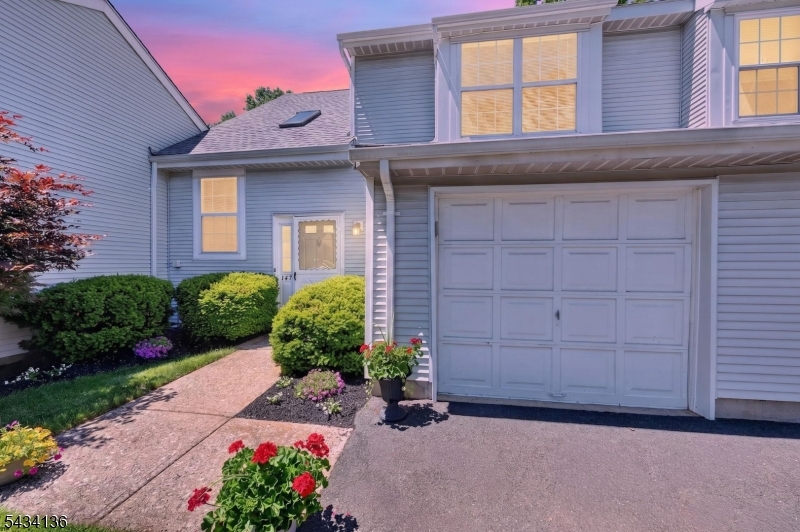Welcome to 147 Picadilly Place in desirable Quailbrook! This beautifully maintained 2 bedroom, 2.5 bath end unit townhouse offers spacious living, thoughtful updates, and a fantastic cul-de-sac location within one of Franklin Township's most convenient communities. Step inside to a grand 2 story foyer leading to a bright and functional layout filled with natural light. The spacious living room features a cozy wood burning fireplace and sliding doors to the private patio, creating a great space for relaxing or entertaining. A formal dining room flows into the updated kitchen featuring granite countertops, premium cabinetry, great storage, and ample prep space. Upstairs, you'll find generously sized bedrooms including a primary suite with its own full bath, while the oversized loft provides excellent flexibility for a home office, guest space, gym, or additional living area. Bathrooms have been tastefully updated with granite vanities and modern finishes. Additional highlights include hardwood flooring, skylights, garage storage, under stair storage, a private bath for each bedroom, a newer water heater, and a newer roof approximately 4 years old with no assessment. Enjoy low maintenance living with tennis courts, playgrounds, walking paths, and easy access to shopping, dining, Rutgers University, major highways, and NJ Transit.