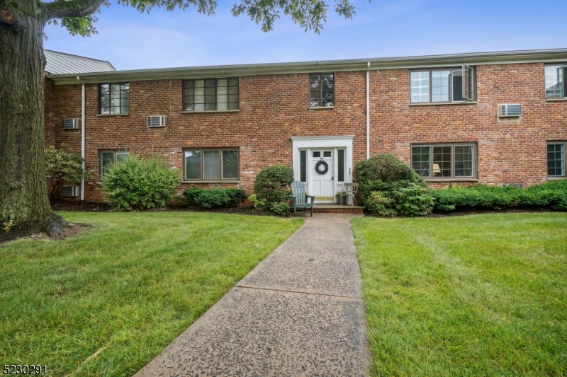 Welcome to this charming 1st floor 2-bedroom condo in the coveted Troy Village community of Springfield, NJ. Upon entering, enjoy beautiful hardwood floors with abundant natural light from your BRAND NEW  WINDOWS. This residence offers modern comfort, style, and care free living with a renovated bathroom, updated kitchen, hardwood floors, and spacious bedrooms.  Located just steps away from Briant Park, you'll enjoy the convenience of a tranquil green space for leisurely strolls. Cool off next summer in the newly renovated community pool.  Embrace the seamless flow and inviting ambiance of this delightful home, where convenience and a desirable location merge into the perfect living experience. HOA fees include heat, hot water, garbage, snow removal, landscaping, exterior maintenance and access to community pool. NO SPECIAL ASSESSMENTS ON THIS UNIT! EASY ACCESS TO NYC by Bus or Town Jitney!