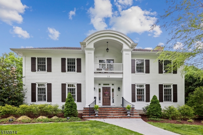Updated 2006 custom built Colonial featuring new Kitchen and Baths resting on .4 acres of flat, fenced property a block from Franklin Elementary School. This turn-key home's floor plan offers great flow for entertaining and ease of everyday living. The first floor includes an elegant Foyer, oversized Dining Room, newly updated Kitchen which is a chef's dream and features a Wolf 6 burner range, farmhouse sink, oversized island, 2 dishwashers, Sub Zero fridge, ice maker and pantry. The gateway to the family Room is flanked with cabinetry and beverage fridge for your entertaining needs. Sound system thruout 1st fl, basement and patio. French doors lead from family Room to patio and gorgeous backyard. Powder Room and Living Room with coffered ceiling and gas fireplace round out the first floor. On the second floor is found the spacious Primary suite featuring vaulted ceiling, 2 walk in closets, newly renovated master bath w/heated floors. Four more Bedrooms, two more renovated Baths, and brand new Laundry Room (with two sets of washers/dryers!) reside on 2nd floor. 6th Bedroom and full bath are found on Basement level, along with Recreation Room, Media Room, Wine Cellar and Storage Rooms. The flat, private backyard features a bluestone patio with plenty of space for your entertaining needs. High ceilings, refinished hardwood floors and Whole house generator. This is the 'whole package', tied up and ready to go! Fireplaces, chimney, flues As-Is condition, no known defects