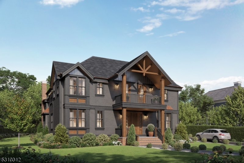 NEW CONSTRUCTION  - This 8,400 sq ft Modern Victorian house features 7 bed/6.1 bathrooms and offers a perfect blend of timeless elegance and modern luxury. Nestled in the prestigious Historic District of Short Hills, the house is just minutes from the Midtown Direct train to NYC, top rated schools, downtown Millburn, the Mall at Short Hills, Rt 24 and many other amenities.  The secluded and private 0.67-acre level lot offers a 3-car garage, outdoor living space and ample room for a swimming pool. The floor plan boasts 10' ceilings on the first floor and basement and 9' on the second floor. The first floor features a double height foyer, chef's kitchen with Sub-Zero and Wolf appliances that opens to the family room, guest suite/office/study, mudroom and a butler's pantry.  On the second floor, the nearly 1100 sf primary suite offers a fireplace, huge dressing rooms, spa-like marble bathroom, attached office or nursery and a private balcony overlooking the backyard.  The second floor also includes additional bedrooms, bathrooms and a laundry room.  The lower level has an au pair suite, rec room with a bar as well as space for a gym, media room and wine cellar.  The attic includes an additional 1,400 sf of flex space. Currently under construction with an estimated completion date of the summer 2025. There is plenty of time to customize the design to your own specifications