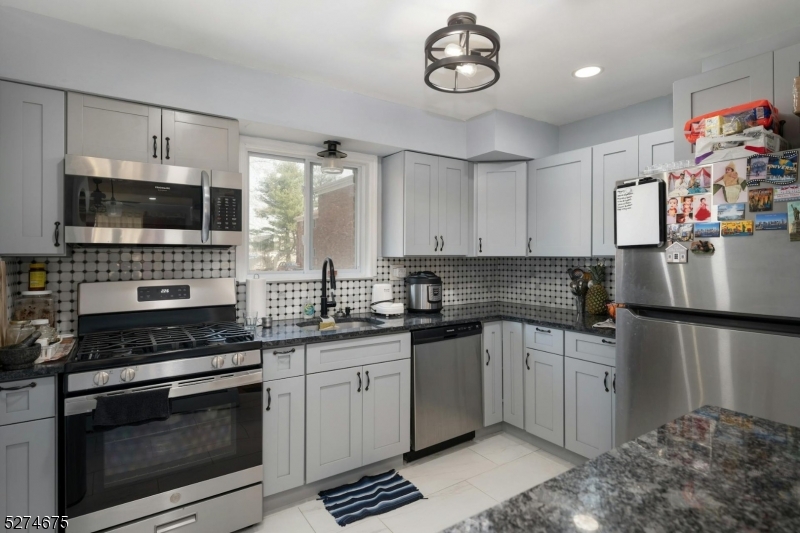 Meticulously renovated ground floor End-unit condo nestled in a prime location with easy access to New York City and walking to shopping, Eat-in places, Highways 46/80/287/10 and Bus stop to New York. This Condo has 1 bedroom, 1 bath, Kitchen, Dining- Possible 2nd bedroom/Den/Office. Gorgeous new Kitchen and Bathroom. Landlords are using Dining room as 2nd bedroom with a big closet. Bright and has lot of Sun lights because of 3 sides open. Renovations include Kitchen with new floor/cabinets/countertop/fixtures/steel appliances, Bathroom with new floor/standing shower/fixtures/vanity/mirror/light fixtures. New Windows, new Baseboard and new Paint. New Ceiling fans in rooms. One assigned parking spot and additional visitor spots. Swiming pool in the complex. This is a corner building at the end of the complex with assigned parking and visitors parking located conveniently just next to the building. Rent price includes Heat, Hot Water, Water, Sewer, Swimming pool, Building maintenance and Lawn maintenance. Laundry is in the basement of this building. This is a Private Condominium complex maintained by Association.Rental application, 1.5 Month Security, 1 Month Rent in advance, Credit Rpt, Income Verification, NTN Reports, Rent Ins are reqd. Tenants responsible for first $100 for each repair.