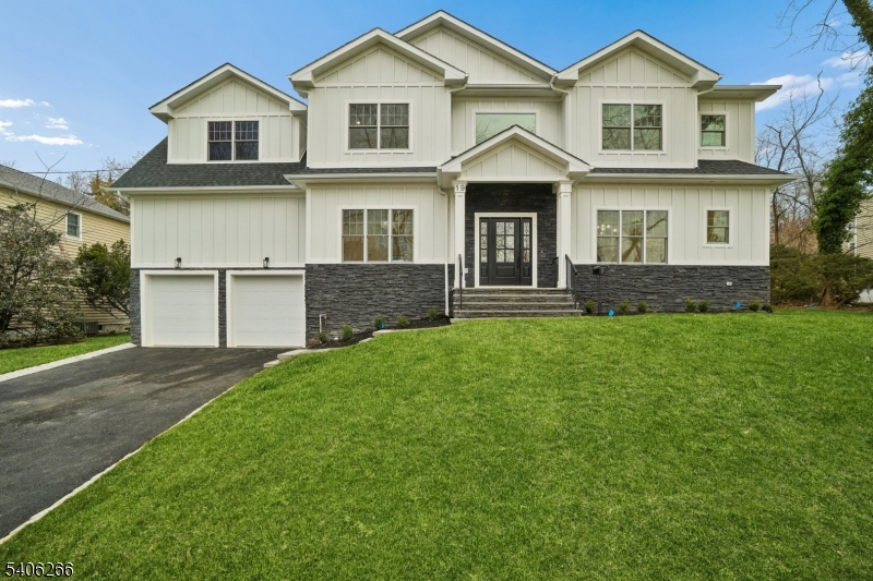 Brand New Construction set in the highly desired Cherry Hill section of Livingston. Builder is Blue Print Construction.  Stunning Center Hall Colonial with over 4,600sq ft of Finished Living Space spanning three levels.  Plenty of room for FUTURE POOL with Private Backyard.  Grand Foyer w/20ft ceilings and detailed Herring Bone HW floors, 1st Floor 10ft Ceilings, 9ft Ceilings on 2nd Fl & Basement. Impeccable Craftsmanship and Detailed Moldings throughout. Formal Living Room & Formal Dining Room, 1st Floor Guest Suite, Large Family Room w/gas FP & Sliders leading to Covered Deck with lighting & ceiling fan, perfect for OUTDOOR ENTERTAINING.  Impressive Kitchen with High End w/SS Appliances, Large Center Island, Quartz Counters & Double Stacked Cabinetry.  Pantry, Mudroom, Half Bath and a Covered Side Porch complete 1st floor. AMAZING Second Floor Primary Suite w/ High Tray Ceilings, 2 Walk-in Closets, Spa Bath and a Private Covered Deck. Three large secondary bedrooms, two En Suite, a Hall Bath & Laundry Room complete 2nd floor. Finished  Basement with Bedroom, Bath, Wet Bar, 2nd Laundry Room, Large Recreation Room & Gym/Office Space. 10 Year Builders Warranty.  Close to shopping, schools, houses of worship and all major highways. Highly rated schools.