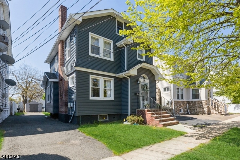 Move-in ready, spacious Colonial on quiet, tree-lined street. From the moment you step foot into the charming foyer, you will appreciate all the craftsmanship of this nearly century year-old home. First floor has great flow and lots of natural light. Access all three bedrooms and full bath from second floor landing. Current owners purchased in 2017 and did significant updates, including the following improvements: New vinyl siding, trim around all windows and doors, new fascia, soffits and trim along roof-line to ensure proper ventilation; new pressure-treated deck; new stainless steel kitchen appliances; fully renovated second floor bathroom; new 200 Amp electrical panel, repairs to outlets, wiring, and lighting fixtures; refinished hardwood floors throughout the home; primed and painted all interior walls, ceilings, and trim; new storage shed in yard. Natural gas in home - could convert from oil heat. Commuters dream - train and bus lines to NYC and neighboring towns. An in-town shuttle bus transports commuters to train station. Close to many major highways, including Garden State Parkway; Newark International Airport a short distance away. Numerous parks and Essex County attractions nearby to explore: Brookdale Park, Branch Brook Park, Eagle Rock Reservation, Turtle Back Zoo. Commute to higher education institutions, such as Montclair State University or Bloomfield College. Don't miss this updated gem in desirable Bloomfield.