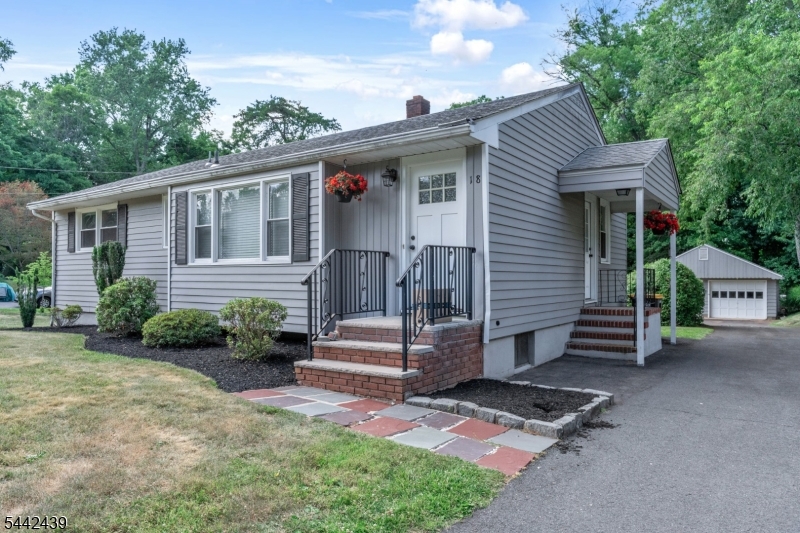Discover this exceptionally beautiful three-bedroom, one-bath ranch home that is ready for you to move in. Recently renovated, the interior boasts bright, sunlit spaces accentuated by gleaming hardwood floors and modern, energy-efficient windows that invite natural light throughout. The cozy living areas are perfect for both relaxation and entertaining.Step outside to find a spacious detached two-car garage, providing ample storage and convenience. The property also features a partially finished walkout basement, offering endless possibilities for additional living space or leisure activities. Nestled on a stunning .69-acre lot, this home provides a serene retreat while still being just moments away from local amenities. Don't miss the chance to make this charming ranch your new home!
