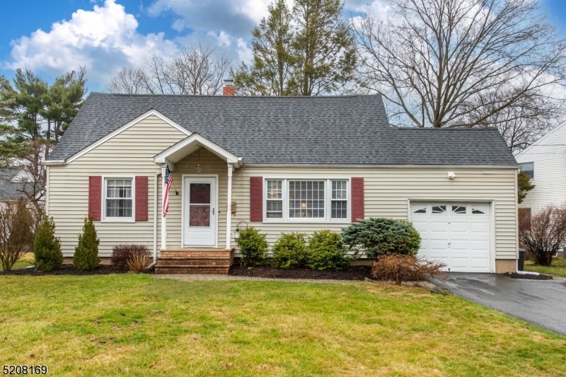 Move right in and unpack! This comfortable Cape Cod is complete with 4 bedrooms, 2 full baths, 1 car garage, finished basement and more! Updates include kitchen with granite countertops, recessed lighting & SS appliances (2019), updated bathrooms (2017) and new roof (2021). Sliders lead out to fenced in flat back yard with patio & firepit making entertaining guests fun and easy! Home is in quiet neighborhood with natural gas and public utilities, on a corner lot with excellent location just minutes from train station, major highways, restaurants, shopping and entertainment.
