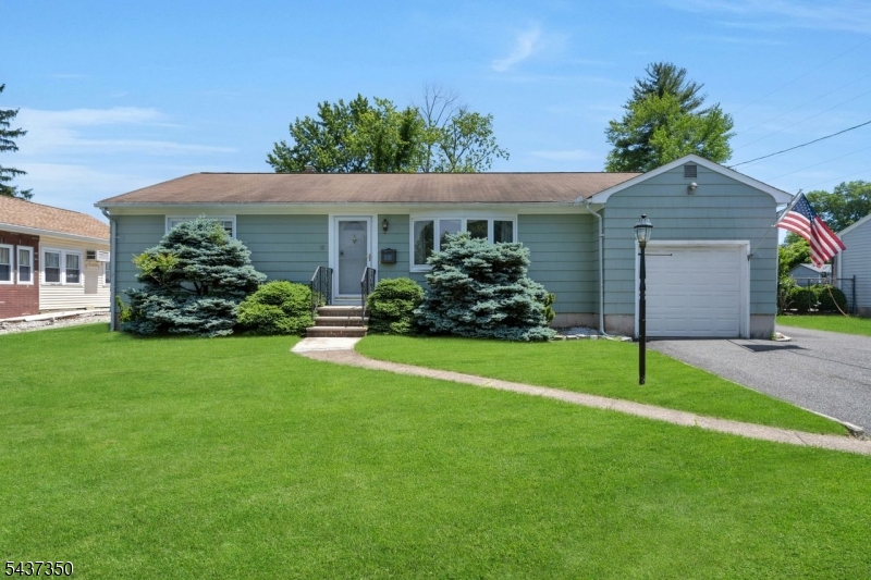 Charming 2-bedroom ranch tucked away on a quiet street in desirable East Hanover, offering convenient one-floor living. This well-maintained home features a spacious living room, formal dining room, and an inviting kitchen with ample cabinetry and workspace. A standout family room is bathed in natural light, showcasing a wall of windows and two skylights, creating the perfect setting for everyday living and entertaining. The home also offers two comfortable bedrooms, a full bath, powder room, and a generously sized laundry room. Step outside to a large wraparound deck, ideal for outdoor dining, entertaining, or simply enjoying the private surroundings. Conveniently located near shopping, dining, parks, and major commuter routes, this charming home is not to be missed!!  Professional picture coming soon..