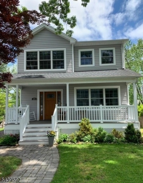 Location, location, location! Walking distance to the train station and downtown. Custom built 4 br/3.5 bath featuring LR, FDR, Granite kitchen w/upgraded appliances overlooking family room with spacious oversize yard. Complete with finished basement.
