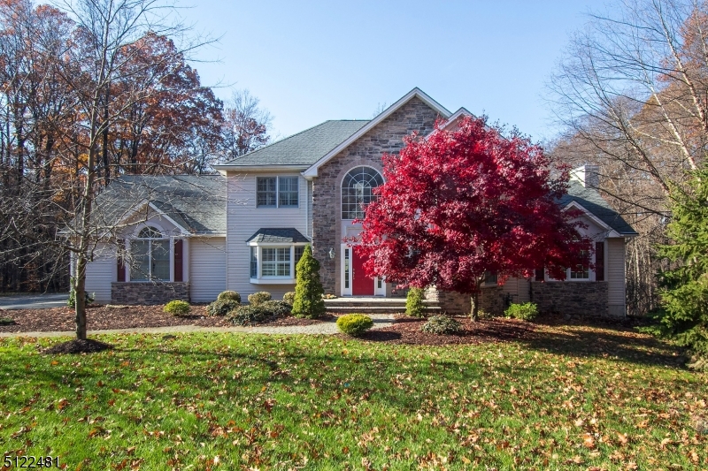 This completely renovated 4 Bedroom 2.1  bath center hall colonial has much to offer! The chefs dream gourmet kitchen with Viking appliances, granite counters, extensive center island and cabinets galore, opens to a great room with cathedral ceiling, fireplace and sliders to an entertainment sized deck overlooking private wooded park like property! A first-floor office could easily be used as a first-floor bedroom. The large light and bright master is equipped with walk in closet and luxury spa like bath. The oversized additional 3 bedrooms plus a bonus room, a full walkout basement for the ability for even more living space are just some of the additional features of this truly remarkable home!  Located in one of Flanders most desirable tree lined cull de sac neighborhoods with a gorgeous yard. on a terrific cul-de-sac lot in a wonderful neighborhood in Flanders. Kitchen is in the process of being remodeled, pictures to come!