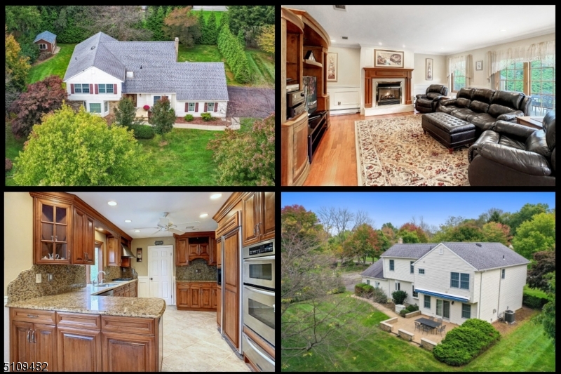 Dreams Can Come True! Luxury Features Abound! This Colonial has been Lovingly Maintained and Updated by the original owner. Create Gourmet Meals in the Huge Eat-in Kitchen Complete with Custom Granite Counters & Backsplash, Rich Wood Cabinets, High-End Stainless Steel Appliances, + Bonus Pantry Room. You will Love the Gorgeous Mahogany & Brazilian Cherry Hardwood Floors plus Crown Molding, Decorative Wainscoting, & Custom Trim throughout the house. All Bathrooms are Beautifully Updated and Both Full Baths even have Heated Floors.  You will Appreciate that All 4 Bedrooms have Ceiling Fans + the Bedroom Closets are all Cedar-Lined. Other Features & Benefits include Gas Fireplace in the Family Room, Andersen Sliders to Custom Paver Patio with Built-in Seating & Retractable Awning, Built-in Whole House Generator, Central Air, Large Basement with High Ceiling & Storage Galore, Professionally Landscaped property with Private Flat Backyard + Large Shed.  Ideal Location close to Shopping, Restaurants, Schools, Parks, Routes 10, 46, 80, 206 + Mt. Arlington Train Station. This is the One!  Come See your New Home TODAY.  All Furniture is Negotiable.