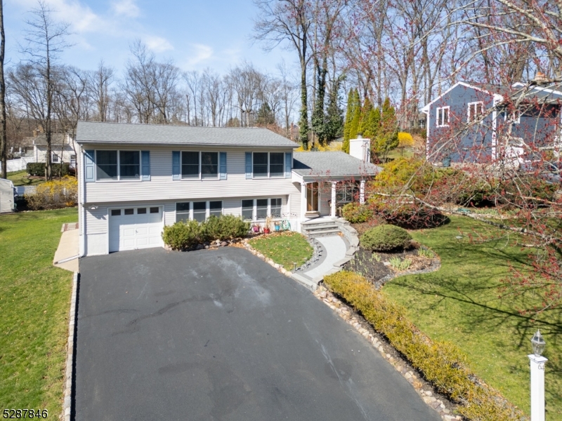 Welcome to one of Parsippany's most sought-after neighborhoods, Glacier Hills! Your dream home is here: a spacious 4-bedroom, 2.5-bath residence that promises comfort and convenience.  Key Features:Community Amenities: Enjoy the benefits of Glacier Hills, including a community pool and various activities for all ages.Outdoor Oasis: Relax and entertain in your beautiful yard, complete with a large deck and pool.Interior Layout: The home features a welcoming living room, a formal dining room, and an upgraded kitchen that opens to a cozy family room. The kitchen has granite countertops and stainless steel appliances, perfect for the home chef.Second Floor: This level hosts 4 comfortable bedrooms and 2 well-appointed bathrooms.Basement: A full unfinished basement offers endless possibilities for customization to suit your needs.Ideal Location:Commuting is a breeze with easy access to routes 287, 80, and 46, just minutes away.Don't miss out on this incredible opportunity to live in Glacier Hills! Your perfect home awaits.