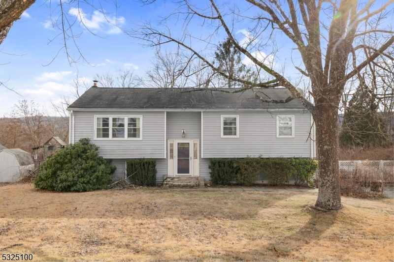 Diamond in the rough in Diamond Hill!  Expanded bilevel needs TLC - needs new front porch, flooring replacement/refinishing required throughout, kitchen/breakfast rooms walls need to be finished, paint, pool as-is, chimney as-is.  Public water and sewer, natural gas heat, central air, fenced yard, deck, center island kitchen with breakfast room addition, HVAC 2004, Roof 2005, vinyl siding and thermal pane windows, 2 car garage, office on ground level.  Tremendous potential, highly desirable neighborhood, good schools, close to shopping and dining, Centenary College, NJ Transit Train, theaters and more!  Home has public utilities, being sold strictly as-is.