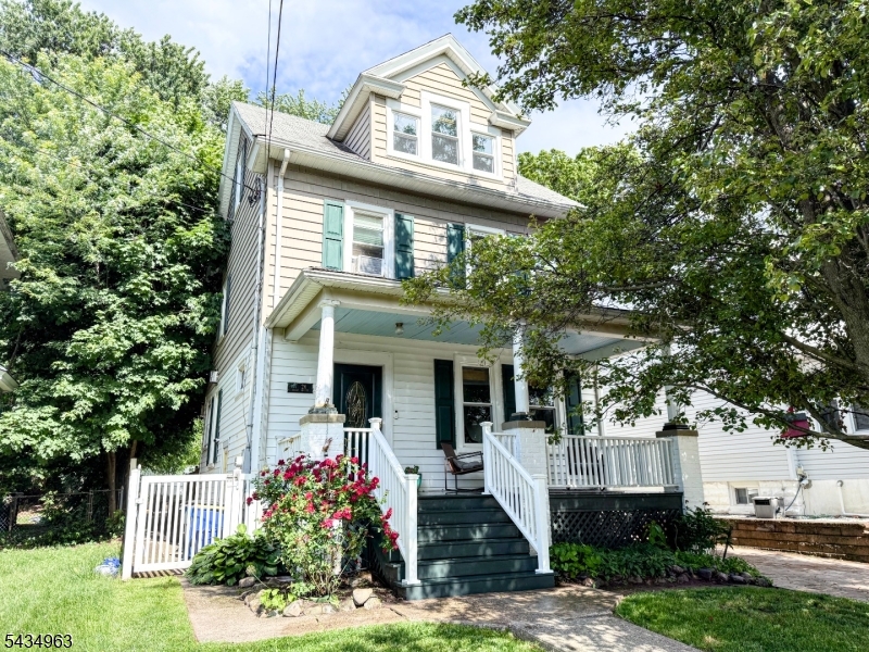 Welcome to this beautifully maintained 4-bedroom, 1 full bath, 1 half bath home offering the perfect combination of comfort, character, and convenience. Nestled on a quiet tree lined street just moments from shopping, dining, major transportation routes, and numerous Essex County parks, this property is ideal for commuters and outdoor enthusiasts alike.From the moment you arrive, you'll be impressed by the oversized 4-car stamped concrete driveway and the inviting front porch   the perfect place to relax with morning coffee or unwind in the evening.Inside, the spacious layout features a stunning oversized kitchen with cathedral ceiling, abundant cabinet space, and plenty of room for entertaining and everyday living. Natural light fills the home, creating a warm and welcoming atmosphere throughout. Enjoy cooler evenings in front of the gas fireplace.  Hardwood floors and unique trim accents make this home both comfortable and unforgettable!Step outside to your private backyard retreat featuring a rear deck overlooking a large,  heated swimming pool and paver patio   ideal for summer gatherings, barbecues, and relaxing weekends at home.  The basement area  makes a perfect location for laundry, a home gym, hobbies, or additional storage.  This home offers an incredible opportunity to enjoy suburban comfort with easy access to recreation, commuting, and everyday conveniences. Schedule your private showing today!