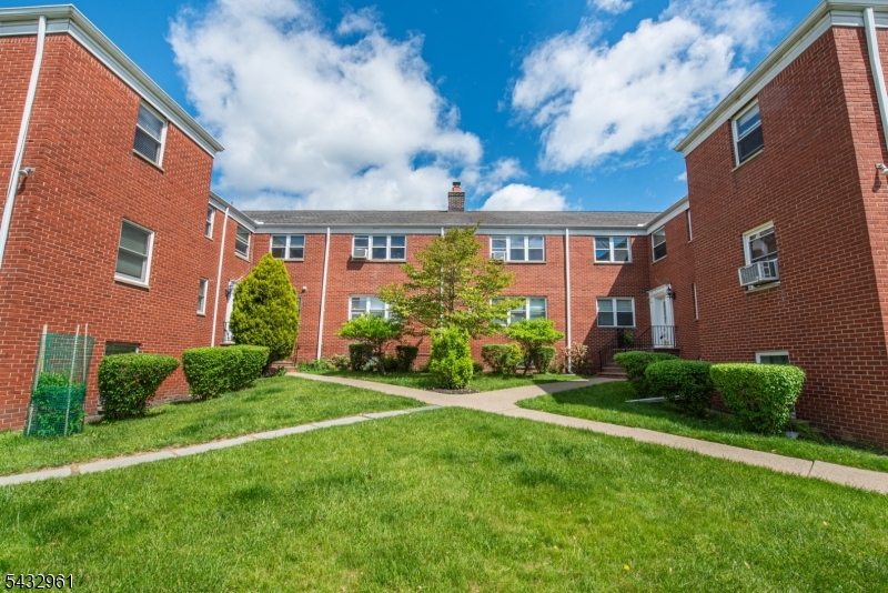 Amazing opportunity- Why Rent when you can own a wonderful condo?  Welcome to Claremont Manor. Ready to move right in, and great location! Features include: All freshly painted 5/2026, foyer area, an updated kitchen with stainless steel appliances, one large bedroom, oversized living room with a breakfast/dining room and a full bathroom. 1st floor living, hardwood floors, private parking and lots of natural light, Heat & hot water included in the HOA, lots of closets, laundry and storage is conveniently located inside the building. Great location: Minutes to downtown Verona and Montclair, restaurants, beautiful Verona park, shopping and perfect for commuting with NYC Transit bus transportation.