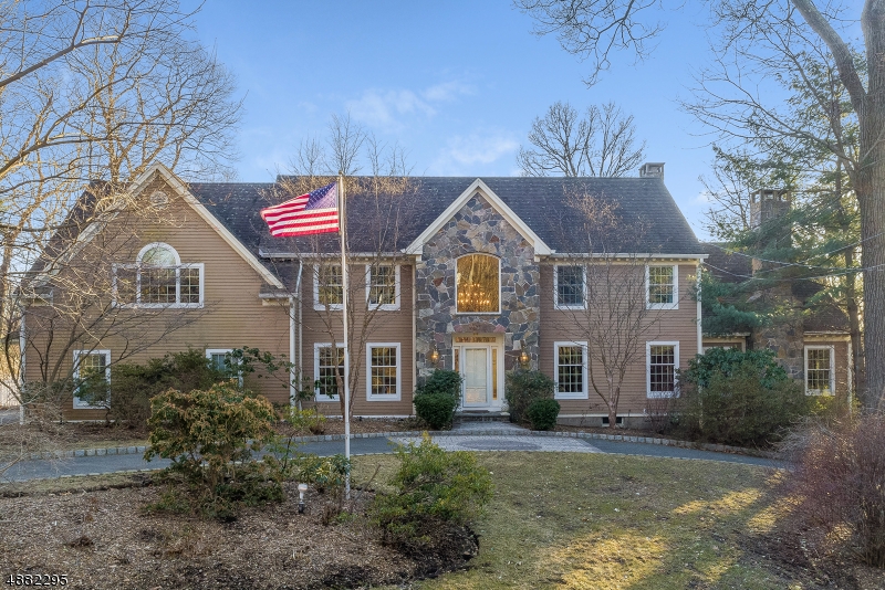 Serenity in Franklin Lakes.  Natural light illuminates all four of the bedrooms, as well as the oversized master en suite.