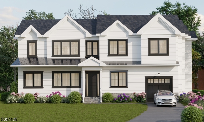 Welcome to this exquisite 6-bed, 4-bath new construction home thoughtfully crafted across 3 spacious levels. Situated on a level lot with an attached garage, this home effortlessly combines classic design with contemporary living. Step into a stunning foyer that sets the tone w/ wide-plank flooring, elegant trim work, open-concept layout. The inviting living room flow effortlessly into the chef's kitchen, with high-end SS appliances, quartz countertops, a center island, & a stylish dining area with sliders that open to the private backyard ideal for indoor-outdoor entertaining.The main level also features a well-appointed guest bedroom, a full bath, and direct access to the garage for everyday ease. Upstairs, a luxurious primary suite featuring a large WIC and a spa-inspired bath with a soaking tub, glass stall shower, and dual vanities. Three additional bedrooms share a beautifully designed hallway bath with double sinks, and a spacious laundry room completes the upper level.The fully finished lower level offers exceptional versatility with a generous recreation room and wet bar, a sixth bedroom, a full bath, and ample storage perfect for hosting, relaxing, or creating a home gym or office.Located in the highly sought-after town of Summit, this home is just minutes from top-rated schools, vibrant downtown shops and dining, and Direct Train to Midtown NYC. Enjoy peace of mind with a 10-year Builder's Warranty.
