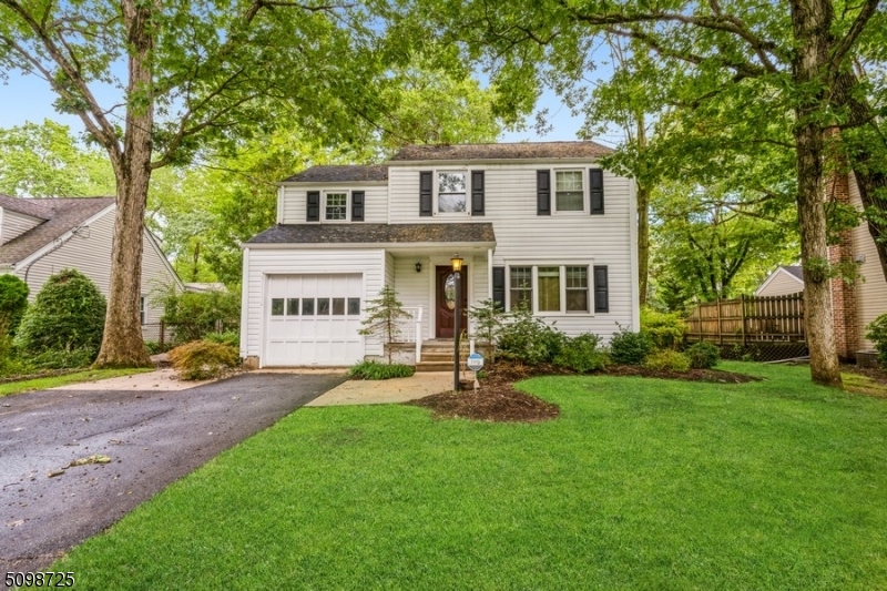 A top location and value price make this a great opportunity for investors! Spacious Colonial home with three bedrooms, two-and-a-half bathrooms, and an attached one-car garage sits on a level, on a tree-lined street in Livingston. This home is ideally located in a community-minded neighborhood with highly rated public schools and close to shopping, dining, and parks. The extra-wide driveway lead you inside to a large, sunny living room and an eat-in kitchen with stainless steel appliances opening to a dining area with access to a back porch. The FR has sliding glass doors opening to a deck and private back yard.  Half BR and convenient laundry room complete the first floor. The second floor offers three good-sized BaRs and a full bathroom, while the unfinished basement includes another full bathroom.