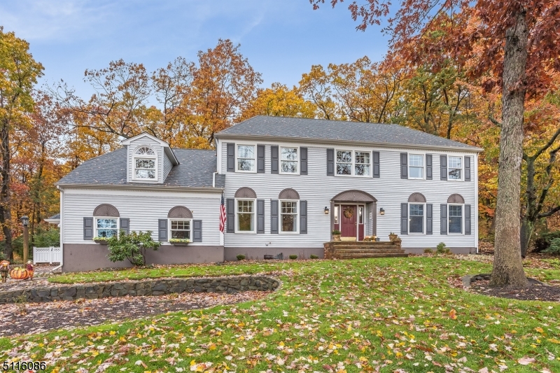 Spectacular 4 bedroom, 3 1/2 bath custom colonial located in the Trail Woods section of Hanover Township. Hanover Twp. is a sought-after location known for its low taxes & excellent schools. Gracious foyer welcomes you to this picture perfect home. It features a formal living room & dining room with a expanded kitchen boasting granite, an abundance of cabinets & a center island. Sliders open to deck looking out to private fenced in yard. Family room  has a wood burning fireplace & large windows to view outside. Spacious great room off the kitchen is large enough for entertaining & gatherings. Master bedroom features a walk in closet,  en suite master bathroom w custom tiled shower & double granite vanities. Additional 3 spacious bedrooms have oversized closets and full bath complete the 2nd floor. Finished basement with recreation room, game area, a large storage room & full bath with shower. If you want space to spread out, this home has 4 living/entertaining areas.  First floor Laundry Room, new hardwood throughout, central vac & Anderson Windows. Multi zone sprinkler system, Township has a beautiful town pool (additional fee), community center, before/after school programs. Convenient to major highways. Morris Plains & Morristown station with NYC Midtown Direct Train.