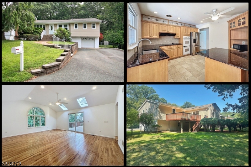 Step inside and feel at home in this bright and inviting 3BR, 2BA Ranch in desirable White Meadow Lake. Located on a quiet and convenient street, the kitchen blends style and function with warm maple cabinetry, granite counters, and breakfast bar perfect for gathering. You'll love the hardwood floors throughout and features that include like a private primary bath, natural gas forced air heat, and central air. The showstopper is the sun-drenched great room addition, where vaulted ceilings and skylights create an airy, open feel, and sliders lead to a spacious Trex deck overlooking the amazing fully fenced backyard on just shy of half an acre of property. The walkout basement offers extra living space, a home office, and easy access to a patio and the yard. A bonus is that the furnace, AC, and water heater are only 3 years old. All this plus the resort-style amenities of White Meadow Lake boating, 3 beaches, 2 pools, tennis and pickleball, and year-round fun. With easy commuter access to major highways, this move-in ready home offers the perfect blend of privacy, convenience, and lake community living that's sure to impress and makes this a home you'll look forward to coming home to and never want to leave.