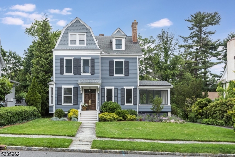 Welcome to this beautifully updated Victorian home, where classic elegance meets modern comfort! Situated on a quiet street in the desirable estate section this spacious 5-bedroom, 3.5 bath residence offers stunning architectural details, high end updates, and ample living space for today's lifestyle. Original woodwork, high ceilings, and intricate moldings are some of the first details you will notice but the heart of the home is the gourmet chef's kitchen, adjacent great room all with radiant floor heating that overlooks a wraparound porch and manicured private garden. Two dedicated offices are perfect for WFH or creative spaces. The luxurious primary suite has radiant heating throughout, full tailored closet/sitting room and spacious bath with a soaking tub. All bedrooms have updated custom closets and energy efficient windows. The basement often invokes "WOW" with a game room, gym space and a quiet spa like retreat room with custom built sauna. A two car oversized attached garage with EV charger is very convenient for those cold winter nights. This Victorian charmer has so may other updates to appreciate in person. It is one of those residences where when you step inside you feel you have arrived "home".