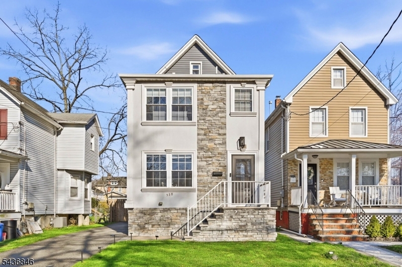 Rarely does a turnkey 3-bedroom, 2.5-bath Colonial hit the market in such a prime Westfield location. Just moments from McKinley Elementary, Westfield High School, downtown, and the train station, this beautifully renovated home offers the perfect blend of modern updates, functionality, and everyday convenience. Renovated in 2017, the home features central heating and cooling, hardwood floors, recessed lighting, and an open-concept layout designed for today's lifestyle. The stunning chef's kitchen showcases quartz countertops, custom cabinetry, state-of-the-art stainless steel appliances, and a built-in RO water filtration system. Sliding glass doors lead to a beautifully fenced backyard featuring a patio, gazebo, deck, and storage shed-deal for entertaining and outdoor living. The second level offers a spacious primary suite with an updated primary bathroom, two additional bedrooms, and a full hall bath. Custom By Design closet systems have been added throughout, along with ceiling fans in all bedrooms for enhanced comfort and organization. Additional highlights include a fully finished basement, finished attic with additional storage, Tesla Wall Charger, and countless thoughtful upgrades throughout. Major improvements completed in 2017 include new plumbing, electric, HVAC, roof, double-pane windows, and siding, making this truly a move-in-ready opportunity in one of Westfield's most desirable neighborhoods.