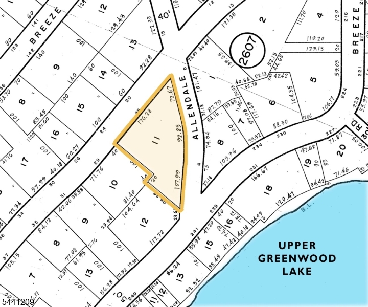 Upper Greenwood Lake - Residential
