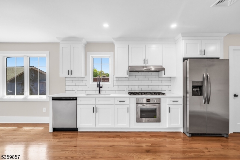 Beautiful units built in 2025 in the highly desirable town of Closter, NJ! These beautifully designed units each offer 1 spacious bedroom with a large walk-in closet featuring ample storage and custom shelving, as well as 1 elegant bathroom with high-end tile finishes. The open-concept living spaces are filled with natural light and showcase gleaming hardwood floors throughout. The modern kitchen is a true highlight, featuring white cabinetry, stainless steel appliances, quartz countertops, and a classic subway tile backsplash. Each apartment includes the luxury of an in-unit washer and dryer, central air conditioning, and one assigned parking space. A small pet may be considered. Tenants are responsible for all utilities, as well as providing proof of income and a credit check. Don't miss this exceptional rental opportunity in one of Bergen County's most sought-after communities