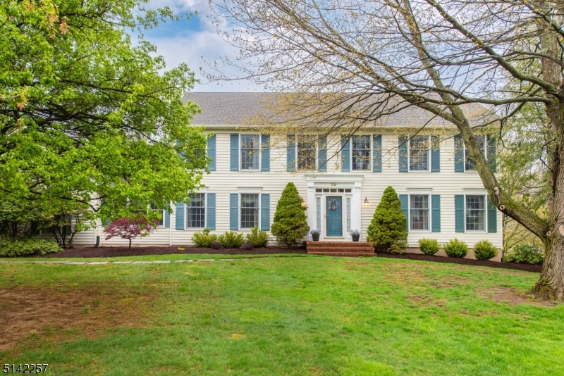 Wow, the house you've been waiting for!  Perfectly maintained, clean and move-in ready!  This beautiful colonial offers spacious rooms, granite kitchen, 1st floor office/bedroom, spacious living spaces and huge bedrooms!  Finished walk-out basement, roof and windows in 2013, gas boiler 2020, water heater 2019, central air, Gunite inground pool resurfaced and heater replaced in 2018, paver walkways and so much move.  Tucked inside Cambridge Estates with public utilities, Cucinella Elementary School and West Morris Central High School, this home can't be beat!