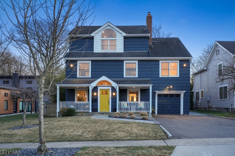 Ideally located just a few yards from Brookdale Park, experience a home where timeless architecture meets modern luxury, meticulously renovated & impeccably maintained! This exceptional colonial offers 5 bedrooms, 3 full & 2 half baths, and thoughtfully designed layout for both everyday living and entertaining. The chef's inspired kitchen is beautifully appointed w/ Carrara marble counters, custom cabinetry, & high-end appliances, seamlessly opening to a sunlit family room w/ French doors leading to a private, resort-style backyard. Enjoy a heated in-ground pool, an expansive patio, & lush landscaping, creating an idyllic setting for a quiet retreat or a lively gathering! The main level also features a design-forward living room w/ a fireplace, a sunlit dining room, & butler's pantry w/ wine refrig. Upstairs, the primary suite features vaulted ceilings, a spa-like ensuite w/ soaking tub, & stall shower & a walk-in closet. Three add'l bedrooms & a laundry room complete the 2nd floor. Third level offers exceptional flexibility w/ a bedroom, bath, home office, & bonus music or creative space. The finished lower level is equally impressive, w/ a rec room, home gym, powder room, & a billiard/bar area w/ direct access to the backyard. Add'l highlights include two-zone central air, a whole-house generator, & an attchd garage. This incredible Upper Montclair home is close to shops, dining, and NYC train access. A rare offering combining lifestyle, location, and luxury, welcome home!