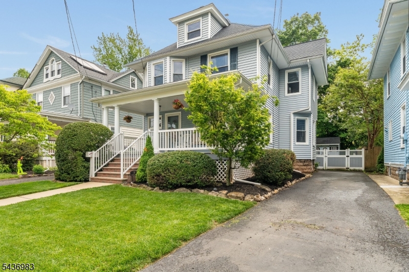 This charming colonial located on a welcoming street in desirable Somerville Borough, offers a wonderful blend of classic character and thoughtful updates throughout. The front porch with a swing, sets the mood the moment you arrive. The traditional floor plan includes a formal dining room, spacious eat-in kitchen, a warm family room, plus an updated powder room. Upstairs, three generously sized bedrooms are complemented by a dedicated home office and served by a completely renovated full bath featuring marble-look tile, a soaking tub, a navy vanity with brushed gold hardware. The primary bedroom and the other 2 bedrooms include custom California closet systems. The finished attic provides additional space perfect for the playroom. Hardwood floors on the first and second floors with central air and natural gas heat throughout. Completing the home is a fenced private rear yard and deck, ideal for outdoor entertainment or simply unwinding at the end of the day. Conveniently located a short walk to downtown Somerville?s shops and restaurants with easy access to NJ Transit, Routes 22 and 202, and positioned between New York City and Philadelphia.