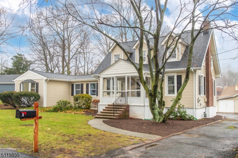 True Pride of ownership in this custom home! Spectacular expanded Cape nestled on a DOUBLE LOT at the end of quiet dead end street w/sweet curb appeal. Character and warmth of the 1928 Cape Cod design. Flowing, practical layout great for entertaining. An enclosed porch welcomes you on your way in! Large and spacious rooms throughout. Functional kitchen offers a ton of counter/cabinet space. Opens to Formal dining & living room. Plus sun-filled family room w/wood burning fireplace. Two 1st floor bedrooms & full bath. New carpeting & tub shower. Upstairs, 2 additional bedrooms w/vaulted ceilings & a full bath. Refinished HW floors. Full bonus BSMT- storage, workshop yet offers tons of potential to finish. Laundry/mudroom walks out to the back deck & large, level lot! Opportunity to subdivide (Please be aware no work has been done with the Township yet on subdivision). Brand NEW roof, gutters & fascia! Perfect for Entertaining & Relaxation! Just a short walk from Denville's bustling DWTN, NYC-Direct train station & bus stops! Easy access to major highways. TOP schools! This home has been lovingly cared for by the same owners for nearly 37 years.