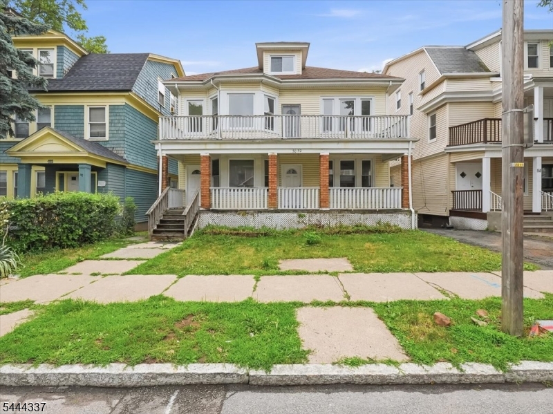 Exceptional opportunity to own a well-maintained, newly renovated two-family home in East Orange! Whether you're looking for a strong investment property or the perfect owner-occupied opportunity, this property offers the best of both worlds with separate utilities for each unit.The first unit is a spacious duplex featuring a bright and inviting living room with access to a private deck, a separate formal dining room, and an updated kitchen on the main level. Upstairs, you'll find generously sized bedrooms, creating a comfortable, functional layout. Recent renovations include new flooring and fresh paint throughout, a move-in-ready feel.The second unit has also been renovated and offers a welcoming front porch along with a large open-concept layout. Fresh updates, including new flooring and paint, make this unit equally appealing for tenants or owner occupancy.With both units thoughtfully updated, this property presents an excellent opportunity to generate rental income while enjoying the benefits of homeownership, or to maximize returns as a full investment property. Separate utilities make management simple and efficient, while the spacious layouts appeal to a wide range of occupants.Conveniently located near major highways, public transportation, shopping, restaurants, parks, and schools, this turnkey two-family home is ready for its next owner. Don't miss your chance to own this income-producing property in a growing East Orange neighborhood!