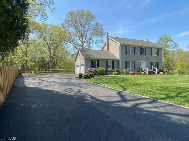 Beautifully maintained 4-bedroom, 2.5-bath home on 3.9 gorgeous acres (enjoyed as a yard for soccer, football, or lacrosse, or for driving golf balls) in Ledgewood, featuring a modern kitchen, full finished basement, and a brand-new patio with fire pit. Private, park-like setting in the Roxbury school district, yet close to shopping and major commuter routes. The main level offers a bright, modern kitchen with updated cabinetry, quality countertops, and newer appliances, opening to a comfortable family room that?s ideal for everyday living and entertaining. A formal dining room and living room provide additional space for gatherings, along with a convenient first-floor powder room. Upstairs you?ll find a spacious primary bedroom with ample closet space and ensuite bath, plus three additional bedrooms and a full hall bath. The full finished basement adds flexible space for a media room, home office, gym, or playroom, along with extra storage. Outside is where this property truly shines: a beautiful 3.9-acre yard with a brand-new patio and fire pit area, perfect for relaxing, entertaining, and enjoying the outdoors. There is ample room for play, gardening, or simply soaking in the peaceful setting. Major systems are in great condition, 10-year-old roof and 2-year-old HVAC, providing peace of mind for years to come. Exceptional home offers the rare combination of updated living space and a spectacular, park-like property.