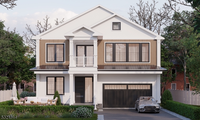Welcome to this stunning NEW CONSTRUCTION colonial home, located in a desirable neighborhood in Livingston. Set on a quarter acre lot, this 6-bedroom, 5.5-bathroom residence offers 4,800 sq ft of luxury across three beautifully designed levels. The double-height foyer introduces the main level, which includes a formal living room, sophisticated dining room, guest ensuite and stylish powder room. Inside, you'll find an inviting open-concept layout with designer finishes throughout. The gourmet eat-in kitchen features custom cabinetry, a spacious center island, high-end appliances, quartz countertops, and a walk-in pantry. The family room flows seamlessly from the kitchen, featuring SOARING 13' CEILINGS that create an expansive and airy atmosphere. The space includes an elegant fireplace and sliding doors leading to a large paver patio and expansive flat backyard ideal for entertaining and creating a sense of indoor-outdoor living. Upstairs are four generously sized bedrooms, including a luxurious primary suite with an oversized walk-in closet and spa-inspired bathroom featuring a soaking tub, stall shower, and dual sinks. One bedroom is en-suite while the other two share a full bathroom. A convenient laundry room is also on this floor. The finished basement provides additional living space with an additional bedroom with walk-in closet space, a large recreation room, and full bathroom. Modern smart home features and a 10 YEARS BUILDER'S WARRANTY ensure peace of mind.