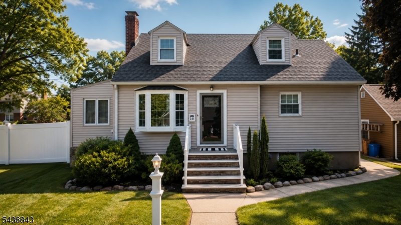 Welcome to this immaculate 3-bedroom, 2-bath Cape Cod situated on a desirable corner lot in Union. The main level features a spacious living room with a fireplace, two bedrooms, a full bath, an eat-in kitchen, and a bright sunroom filled with natural light. Hardwood flooring extends throughout the main level and continues into the second-floor primary suite.The private primary suite occupies the entire second level and offers a full bath and a walk-in closet. Additional features include a one-car garage, a spacious backyard, and a custom Trex deck, perfect for outdoor entertaining and relaxation.Major updates include the roof, central air conditioning, furnace, and water heater, providing added peace of mind. Conveniently located near shopping, dining, parks, schools, and transportation.