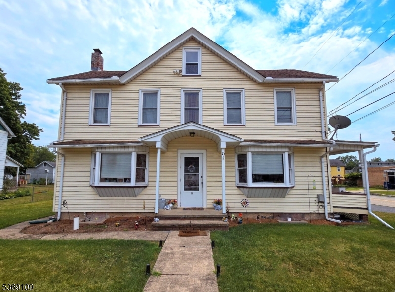 Spacious home with newer double pane windows throughout, kitchen with newer granite counters, stove top, range, and dishwasher, plus large living and dining rooms. In your half of the basement is a washer and dryer with storage space. You have private access on the 2nd level to the walk-up attic for additional storage. You also have use of a covered porch, a nice, big backyard, an off-street parking space, and plenty of on-street spaces in front. Conveniently close to Route 80 and beautiful outdoor areas such as the Delaware River, walking bridge to PA, river access for residents, Worthington State Forest, and Delaware Water Gap. NTN application and proof of income required. No pets. Available Sep 1.