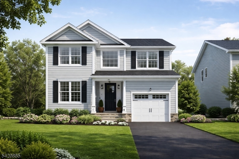 A rare opportunity to own a brand-new construction single family home in Somerville. Situated on a generous 50' x 165' lot along a picturesque tree-lined street, this beautifully crafted modern Colonial showcases exceptional design, quality construction, and high-end finishes throughout. Luxurious primary suite includes a spa-inspired bath featuring a freestanding soaking tub and an oversized tiled shower with a custom base and built-in seat. Additional interior highlights include 9-foot first-floor ceilings, a dramatic two-story foyer, hardwood flooring throughout both levels, a custom trim package with paneled doors, a family room with a fireplace, a second-floor laundry room with tile flooring, granite or quartz countertops in the kitchen and baths, & a full basement with 8-foot ceilings. Exterior features include Azek trim, crown moldings, a covered front entry portico, a paver front landing and rear patio, stone veneer accents at the front steps and foundation &  Andersen double-hung windows, creating exceptional curb appeal and lasting quality. The home is backed by a 10-year builder's warranty. Ideally located  walking distance of downtown Somerville's acclaimed restaurants, boutiques, and vibrant shopping district, this home also offers convenient access to major highways and train service to New York City. To be built with an estimated delivery in early 2027. There is still time for buyers to customize the floor plan and select finishes to create their dream home.