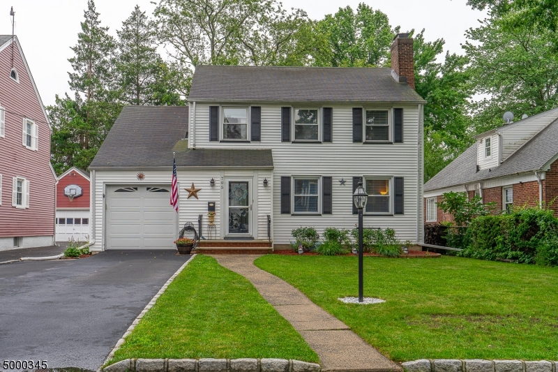 Pride of ownership exudes all throughout this 5 bedroom, 1.5 bath colonial home located in the desirable Livingston section of town. Upon entry, you will enter the vestibule area with a coat closet, a few steps beyond you will find your LARGE living room with WOOD BURNING FIREPLACE and dining room is off the rear creating the open floor plan every home owner desires. The eat in kitchen is next to the dining room, that leads you to your sun room which leads you to your awesome DECK in your fenced in backyard which also has a paver patio. To complete the first floor there is also the 5th bedroom/office and half bath. Upstairs you will find 4 large bedrooms with a full bath and shower stall. The partially finished basement is a perfect playroom/living space.