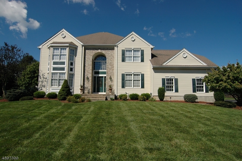HOT PROPERTY!! THIS GEM WILL NOT LAST! SITUATED AT THE END OF A CUL DE SAC, THIS 4 BEDROOM, 3.5 BATH PRISTINE COLONIAL SHOWS TRUE PRIDE OF OWNERSHIP. THIS LYRIC MODEL BOASTS A 2 STORY FOYER, LARGE KITCHEN W EXCEPTIONAL COUNTER SPACE, SEPARATE DINING AREA, S/S APPLIANCES & CENTER ISLAND LEADS TO ENTERTAINING SIZE TREX DECK. SPACIOUS FORMAL LIVING & DINING ROOMS, FIRST FLOOR OFFICE & LARGE TWO STORY FAMILY ROOM WITH GAS FIREPLACE COMPLETE THE FIRST FLOOR. 4 SPACIOUS BEDROOMS, BEAUTIFUL MAIN BATH W DUAL VANITY & LARGE MASTER BEDROOM WITH ENSUITE COMPLETE THE 2ND FLOOR. DOUBLE STAIRCASE AND SECOND FLOOR HAVE BRAND NEW CARPET. FULL FINISHED BASEMENT HAS WET BAR WITH BUILT IN CABINETRY, FULL BATH WITH SAUNA & REC ROOM.ALL APPLIANCES, WINDOW TREATMENTS & LIGHTING ARE INCLUDED. PUBLIC UTILITIES, A MUST SEE!