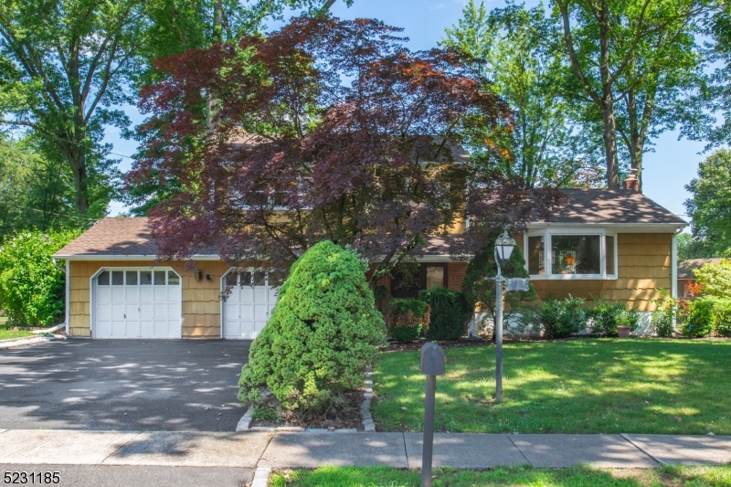 Nestled in the heart of one of the most desirable areas of Parsippany, this 3 bedroom split level has enormous potential!  Seconds to Troy Hills Elementary and minutes to all major Northern NJ arteries, this home is in the perfect location.  Ground level features spacious, welcoming foyer, powder room and garage entrance, family room with stone accent wall and wood burning fireplace, bay window and window seat.  First floor includes eat-in kitchen with access to deck and patio, skylights, recessed lighting, spacious dining and living rooms, both with wall to wall carpeting over hardwood flooring.  Bedroom level offers primary bedroom suite with walk-in closet, full bath with stall shower, two additional bedrooms and main bath with tub shower.  Partial basement includes workshop area, laundry, cedar closet and potential for rec room.  Gorgeous level lot, storage shed, public utilities, central air, attic storage and so much more.  Home is being sold as-is.