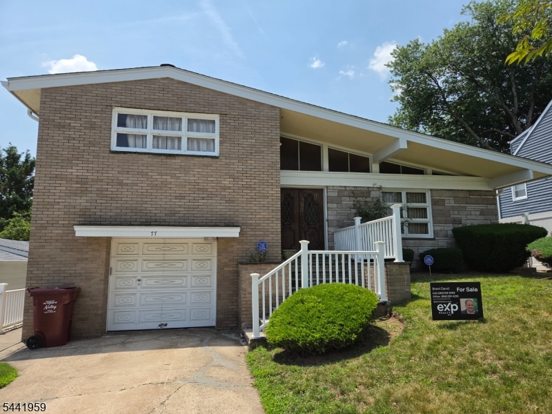 This home is situated in the desirable town of Nutley.  It is close to New York City and all major roadways within Northern New Jersey.  It was built in 1958 by a builder for his family.  There are many one-of-a-kind features which exist in this home including a large custom fireplace in the basement which could be renovated into a den or extra living room.  The first-floor existing den has a private half bath and large closet so it could easily be converted into a master suite.  Sturdy construction and old-world touches exist throughout the home, including a cathedral ceiling and full wall mirrors in the formal living room.  There is a classic patio area in the backyard with built in barbeque and a small concrete porch off the dining room perfect to enjoy warm summer nights.  This house is a unique opportunity and a must see!  Recent updates include brand new automatic attic fan, outdoor safety railings, and $40,000+ retaining wall.